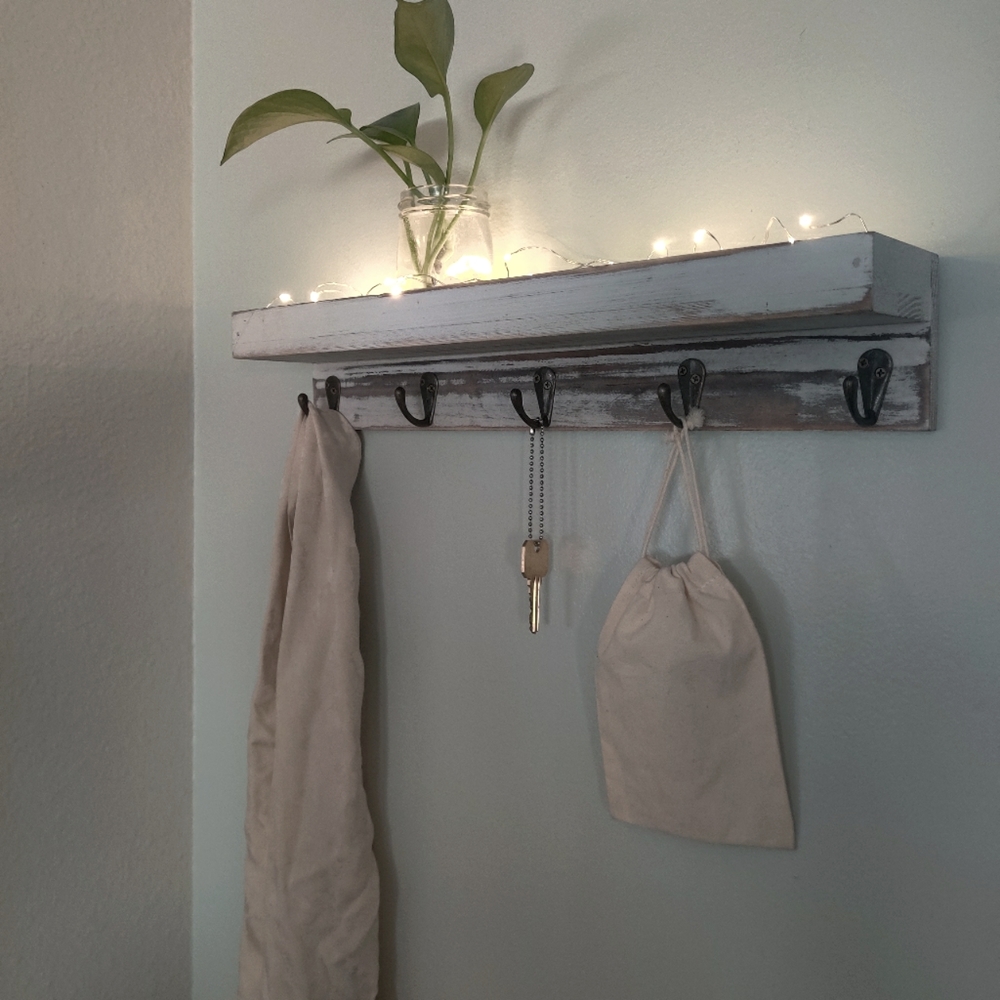 Shelf w/ Hooks